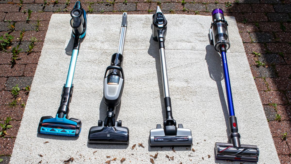 TEST STØVSUGERE : Trenger man ledning? Vi tester fire Batteri til 2i1 støvsuger Bosch Støvsugere